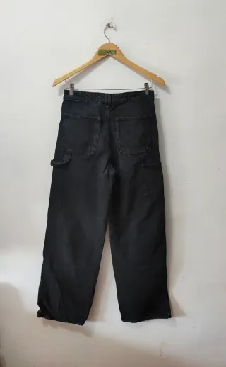 Vaquero negro Carpenter Bershka mujer Talla 36