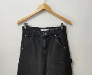 Vaquero negro Carpenter Bershka mujer Talla 36