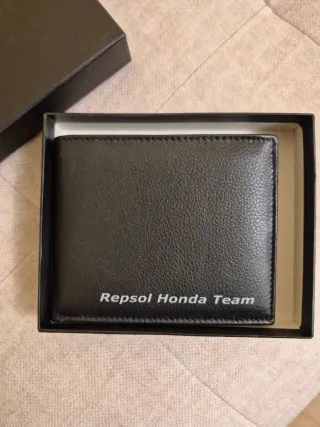 Cartera Repsol Honda Team de Piel