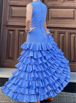 Traje de Flamenca de 10-13 años más o menos