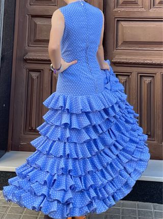 Traje de Flamenca de 10-13 años más o menos