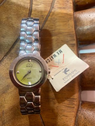 Reloj Forum Plata y Amarillo