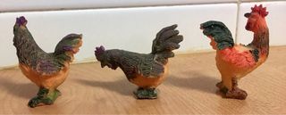 Figuras y animales de resina