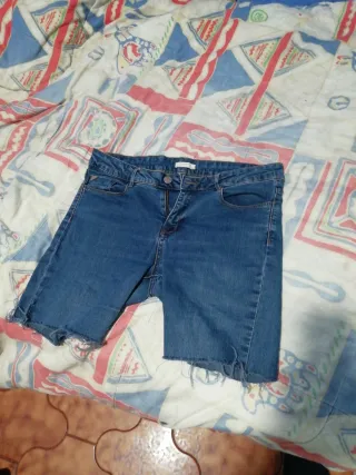 Pantalón vaquero corto mujer