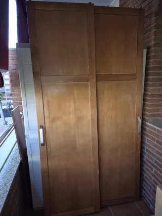 4 Puertas correderas de madera