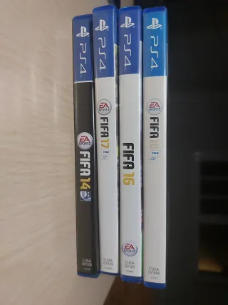 Lote 4 Juegos FIFA PS4