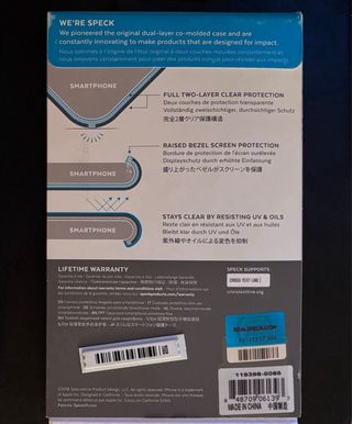 Custodia Speck Presidio per iPhone 6s/7/8 Trasparente