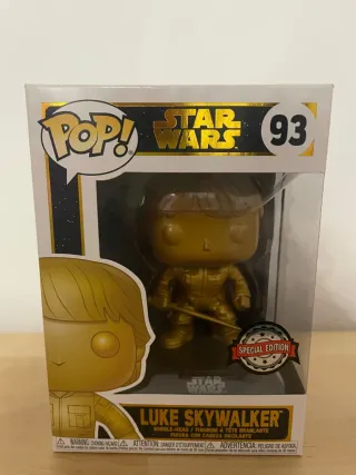 Funko Pop 93 Luke Skywalker Edición Especial