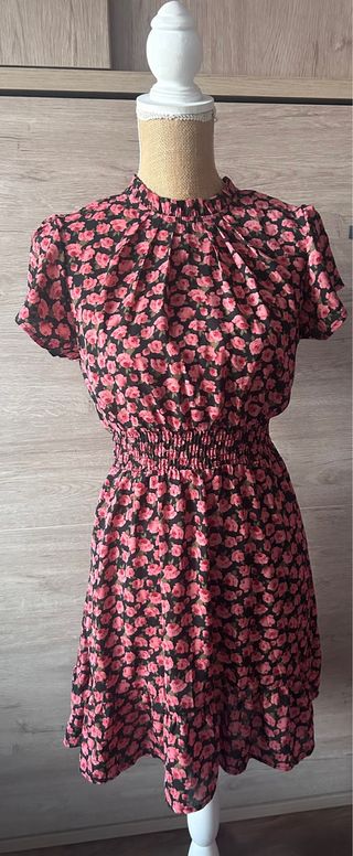 Vestido estilo baby doll floral