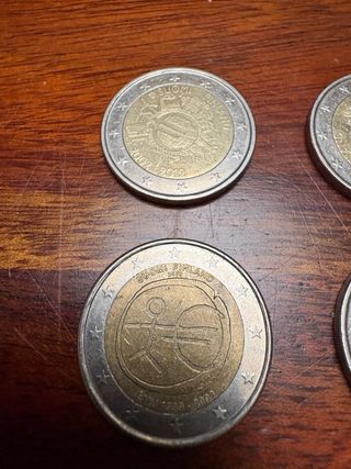 Lote 4 Monedas 2€ Conmemorativas Finlandia