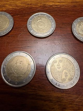 Lote 4 Monedas 2€ Conmemorativas Finlandia