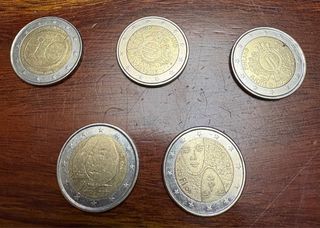 Lote 4 Monedas 2€ Conmemorativas Finlandia