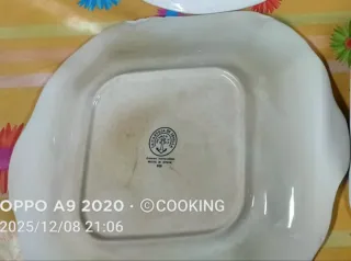 Lote 4 piezas Cartuja blanca ochava