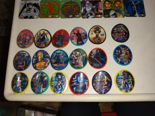 Colección Star Wars: Cartas, tazos e imanes
