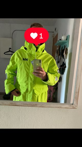 Abrigo de esquí Helly Hansen amarillo