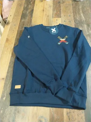 Sudadera Blue Banana Azul Talla L