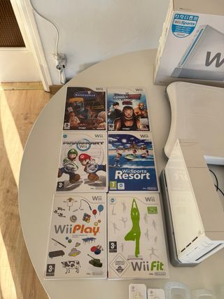 Nintendo Wii con accesorios