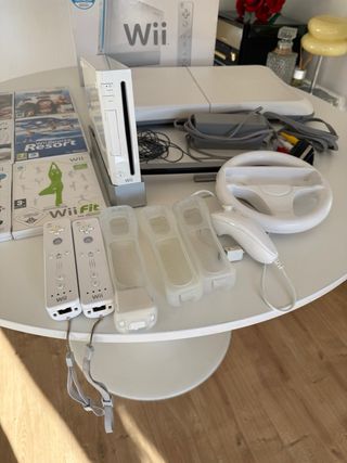 Nintendo Wii con accesorios