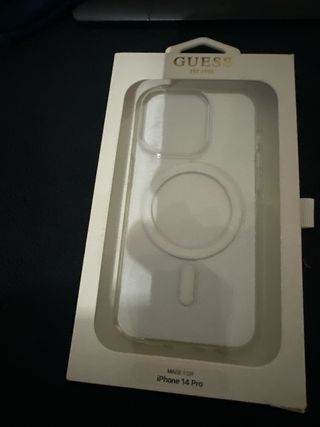 Custodia iPhone 14 Pro Guess Trasparente