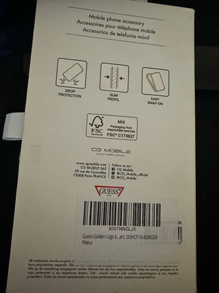 Custodia iPhone 14 Pro Guess Trasparente