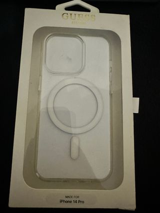 Custodia iPhone 14 Pro Guess Trasparente