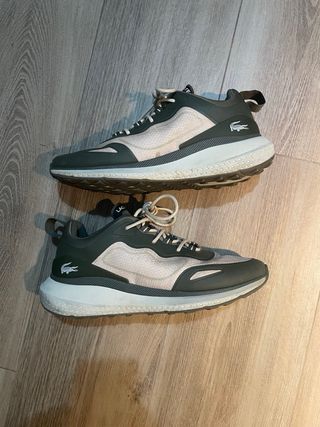 Zapatillas Lacoste Talla 41 Verde/Blanco