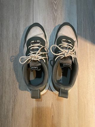 Zapatillas Lacoste Talla 41 Verde/Blanco