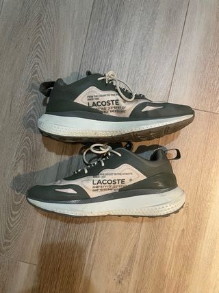 Zapatillas Lacoste Talla 41 Verde/Blanco