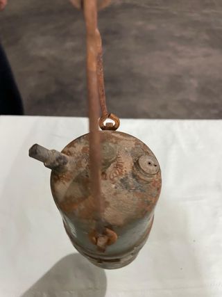 Lampada minatore antica