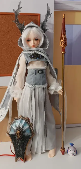 Muñeca chico BJD Minifee 1/4 MSD Resina (Fake) dol