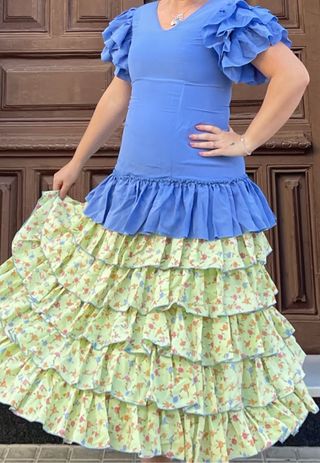 Traje de Flamenca Talla 40/42