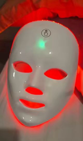 Máscara LED Facial Fototerapia 7 Colores