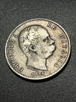 1 Lira Argento Corona Scudo