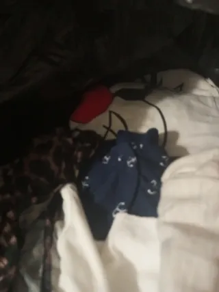 Lote Ropa Naranja y Turquesa