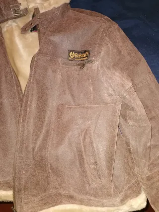 Cazadora Belstaff Marrón Forrada