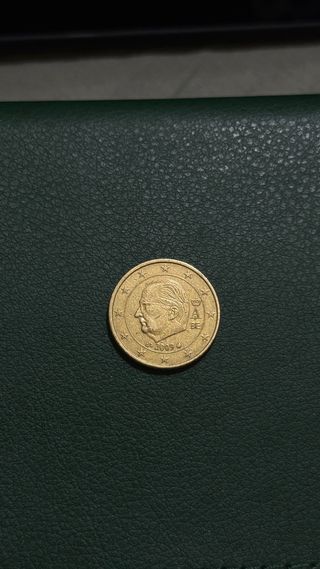 Moneda 50 Céntimos Bélgica 2009