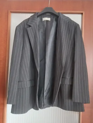 Chaqueta americana raya diplomática. Marca GABELA