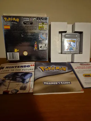 POKÉMON PLATA COMPLETO CAJA ORIGINAL GameBoy Color