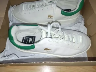 Zapatillas Lacoste Blancas y Verdes