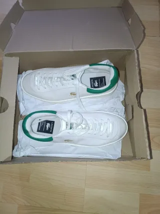 Zapatillas Lacoste Blancas y Verdes