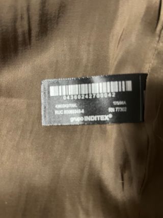 Abrigo corto efecto pelo zw coleccion zara