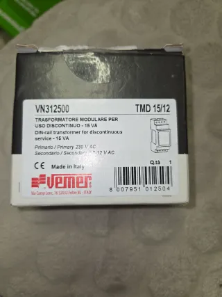 Transformador TMD 15/12