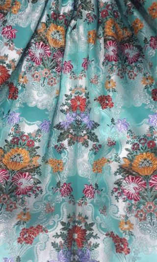 Traje de Fallera Turquesa