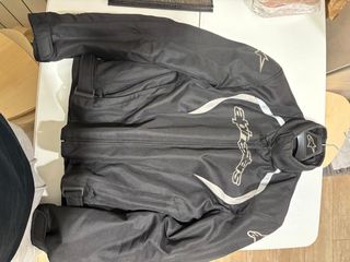 Chaqueta de moto Alpinestars negra