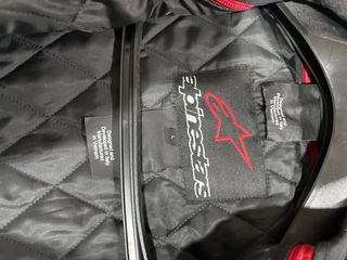 Chaqueta de moto Alpinestars negra