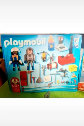 Playmobil 4825 Vigili del Fuoco con Pompa d'acqua