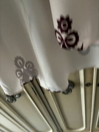 Blusa larga estampada talla 42