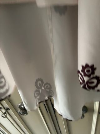 Blusa larga estampada talla 42