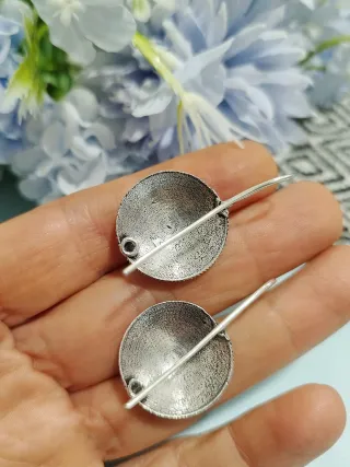 Orecchini Corbula Sarda Argento brunito