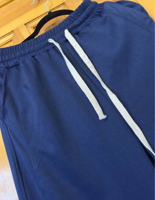 Pantalón de chándal azul hombre